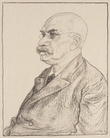 KG 09699
          <br/>
          Portret prof. dr. H. Hertz (1832-1915)
          <br/>
          <em>Veth, Jan (1864-1925)</em>
